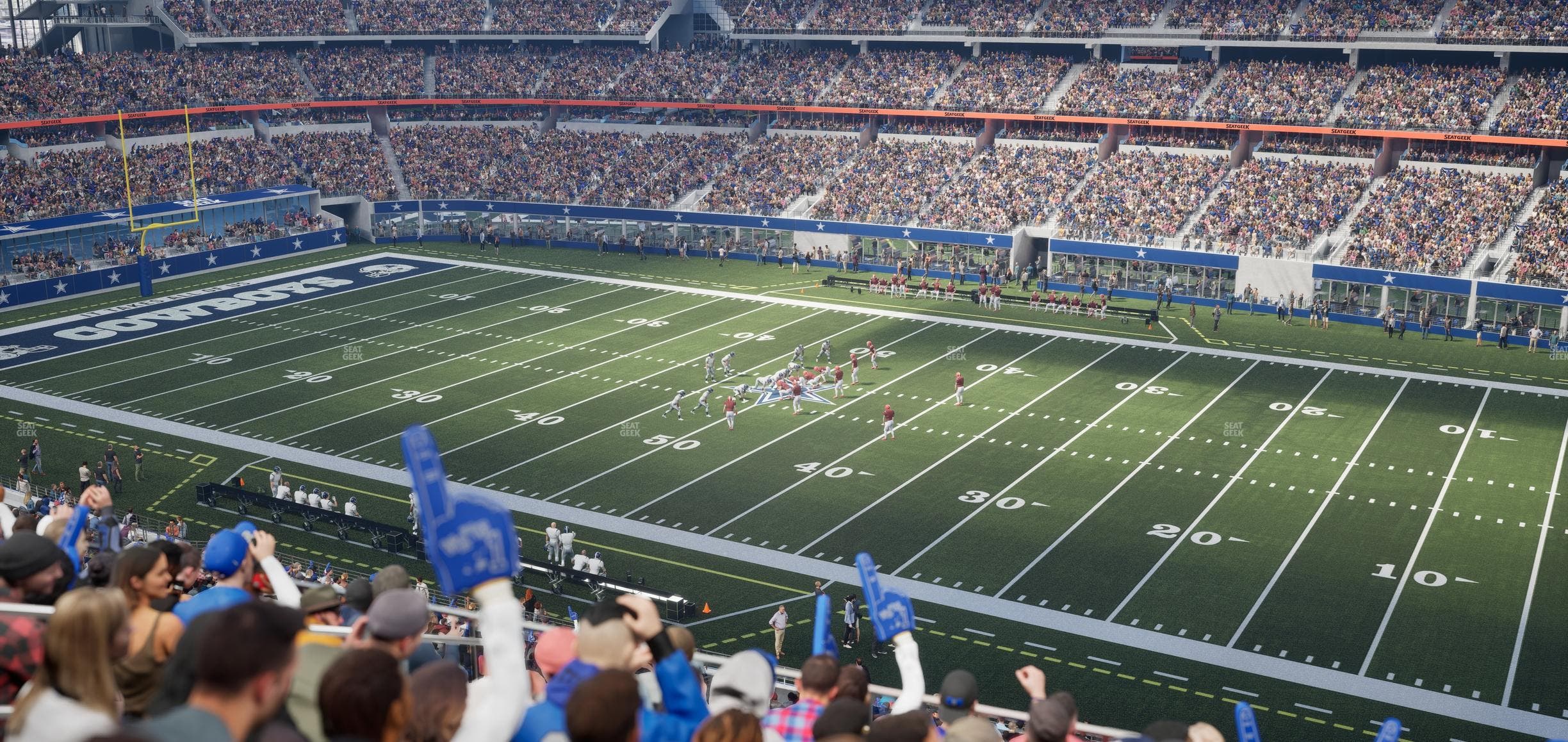AT&T Stadium - Section C 307 Seat View