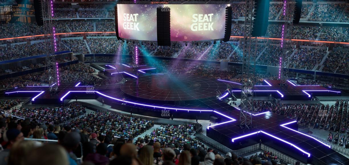 AT&T Stadium - Section C 307 Seat View