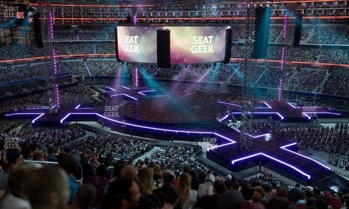 AT&T Stadium - Section C 307 Seat View