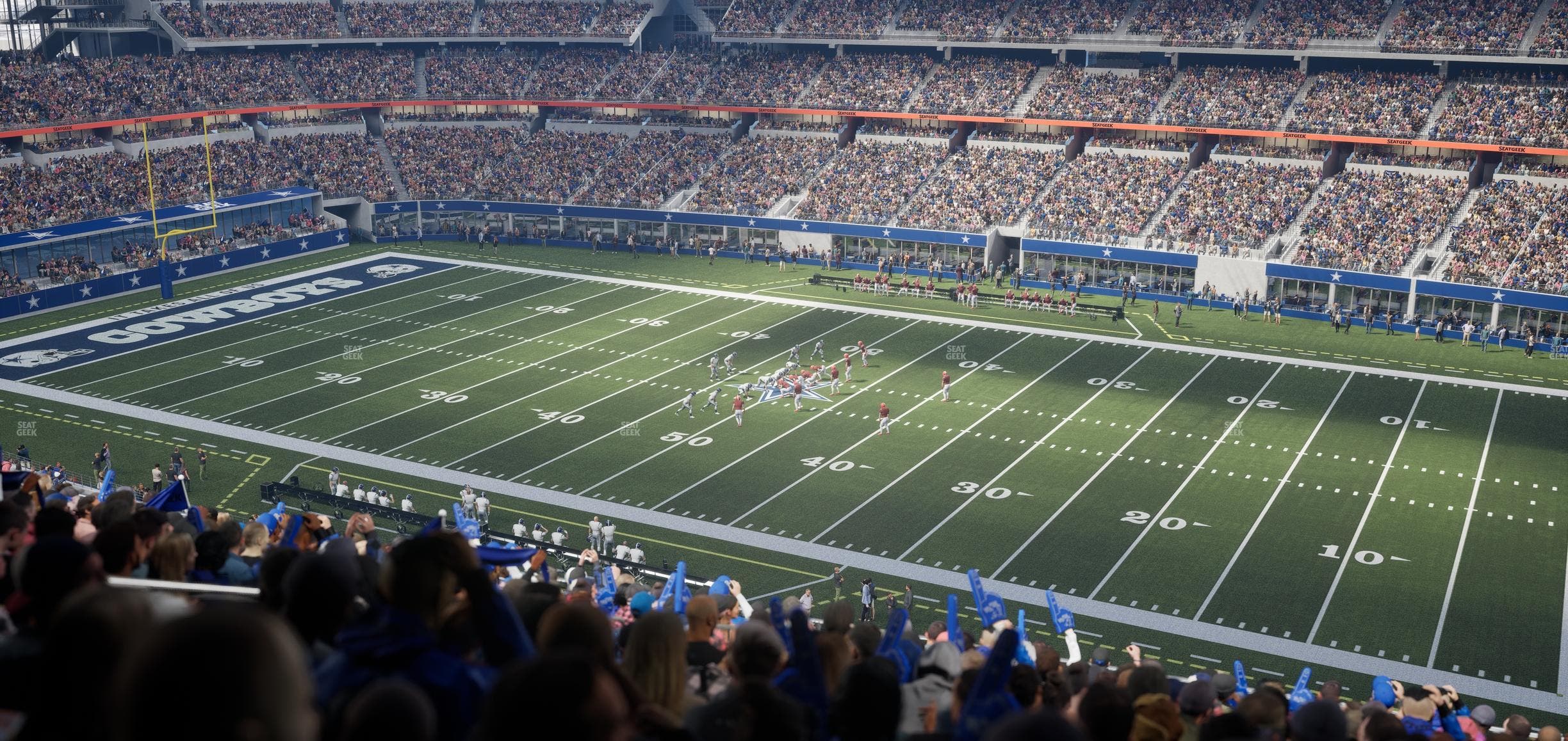 AT&T Stadium - Section C 307 Seat View