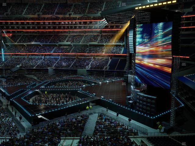 AT&T Stadium - Section C 307 Seat View
