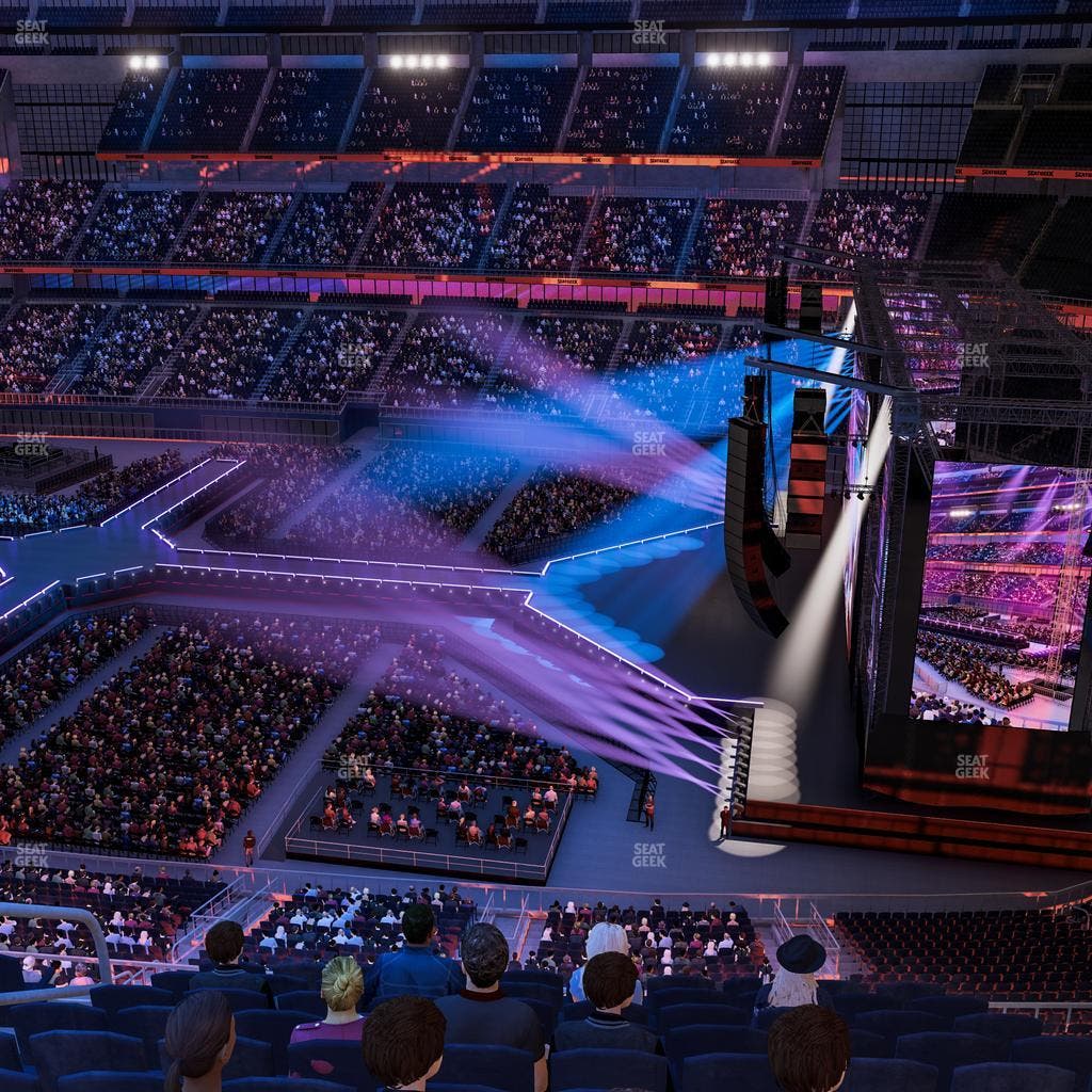 AT&T Stadium - Section C 307 Seat View
