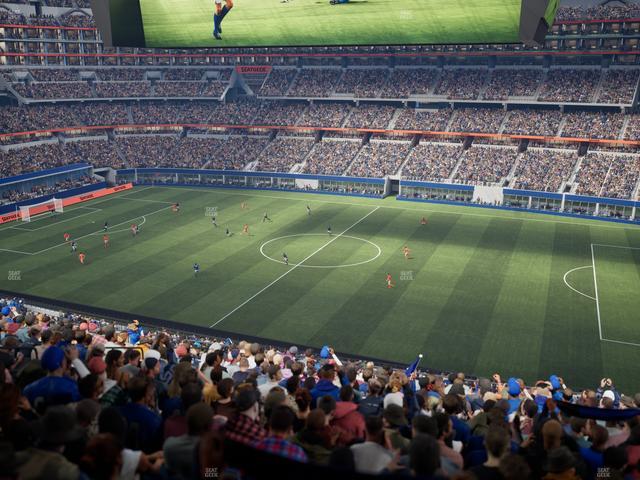 AT&T Stadium - Section C 308 Seat View