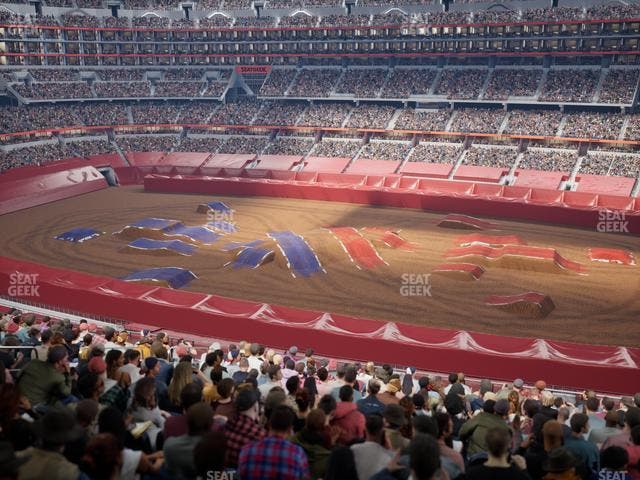 AT&T Stadium - Section C 308 Seat View