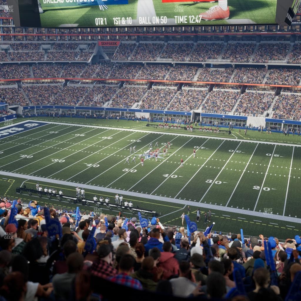 AT&T Stadium - Section C 308 Seat View