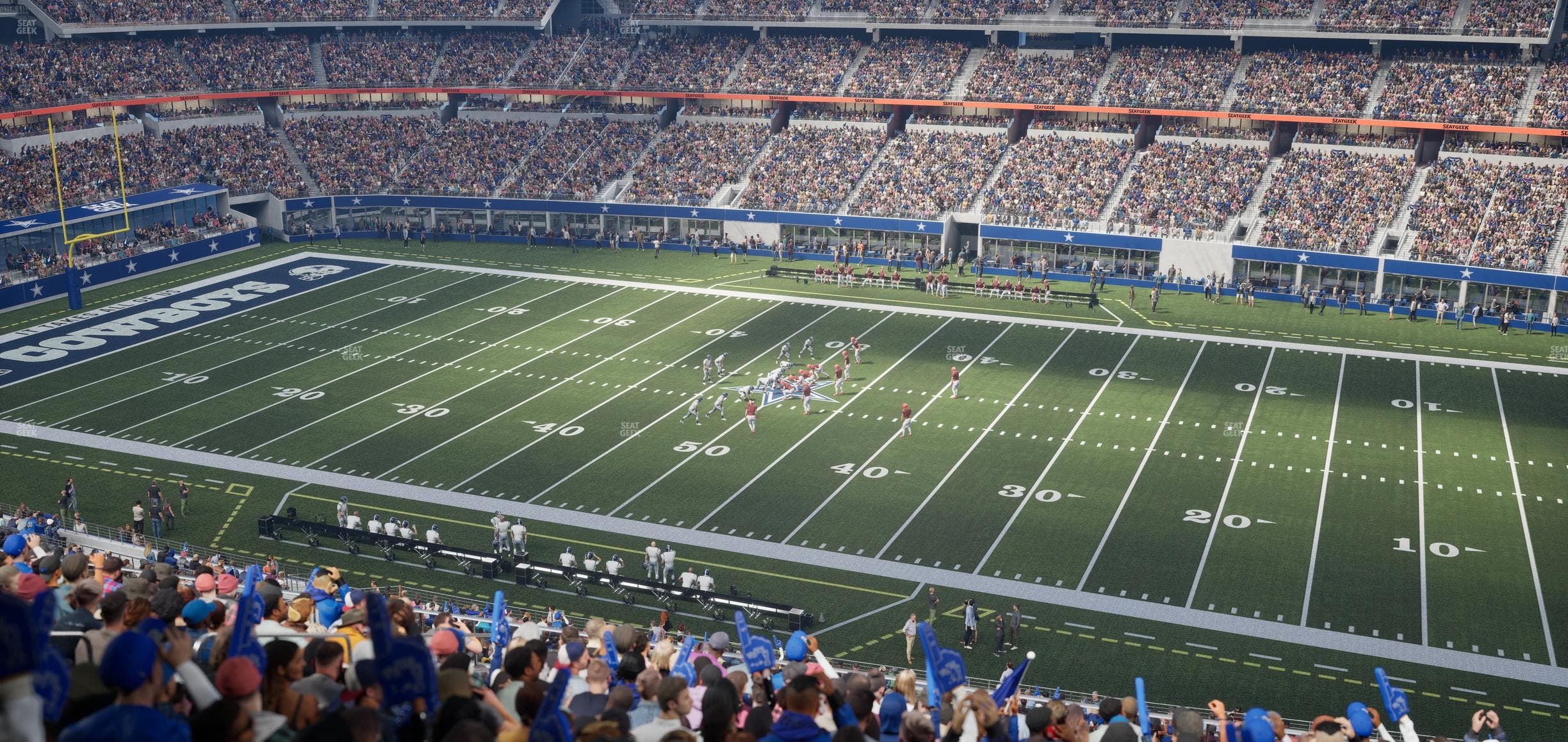 AT&T Stadium - Section C 308 Seat View