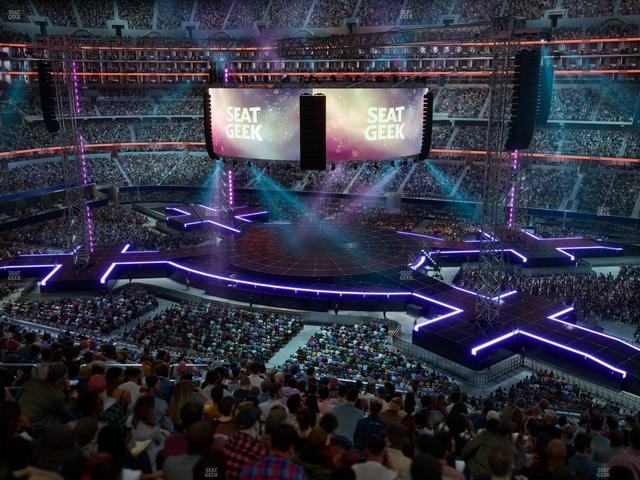 AT&T Stadium - Section C 308 Seat View