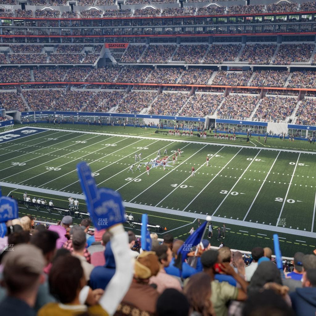 AT&T Stadium - Section C 308 Seat View