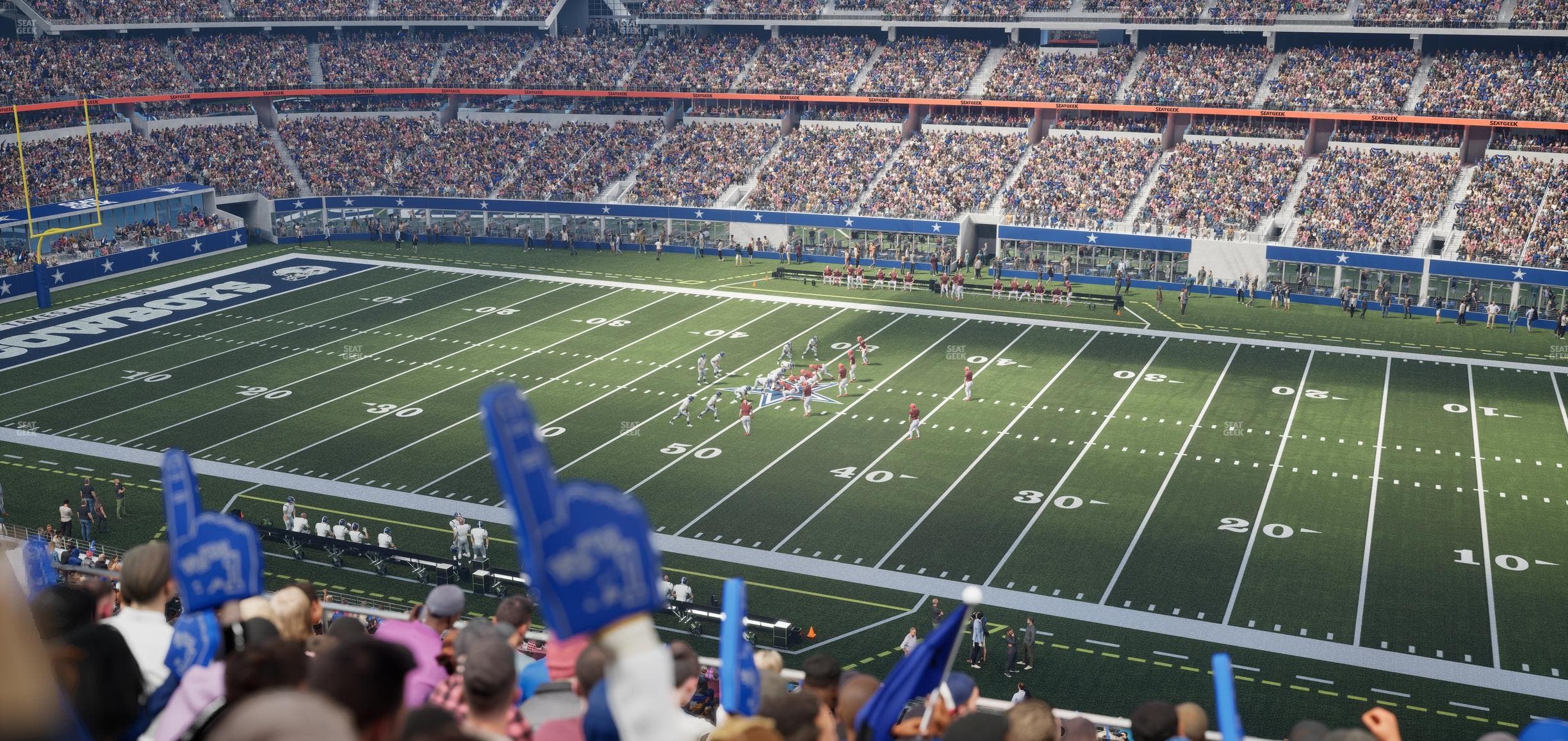 AT&T Stadium - Section C 308 Seat View