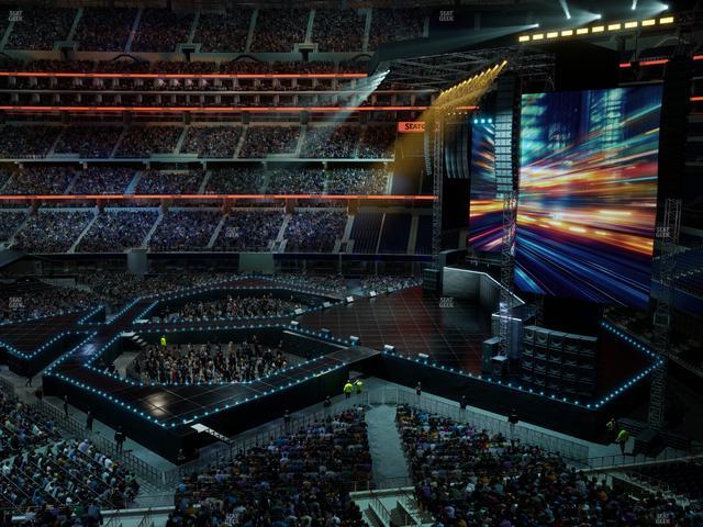AT&T Stadium - Section C 308 Seat View
