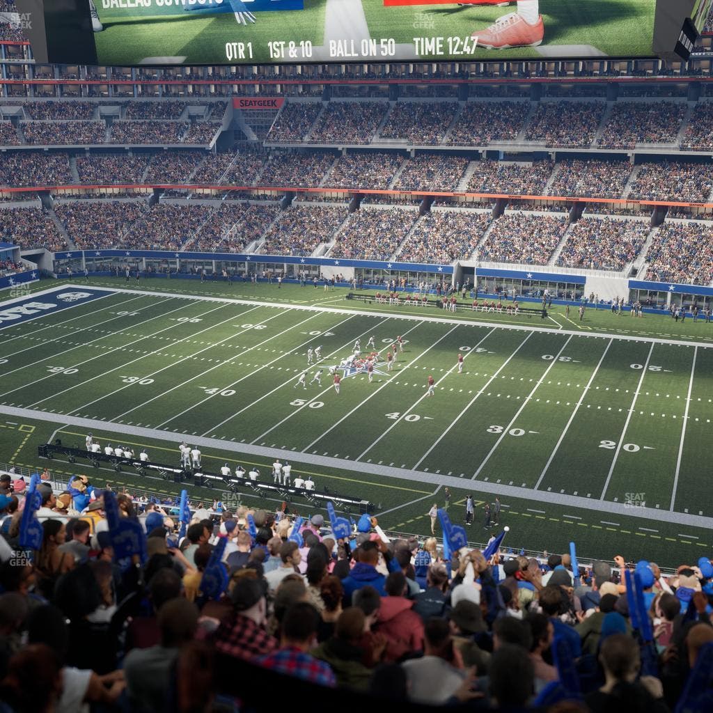 AT&T Stadium - Section C 308 Seat View