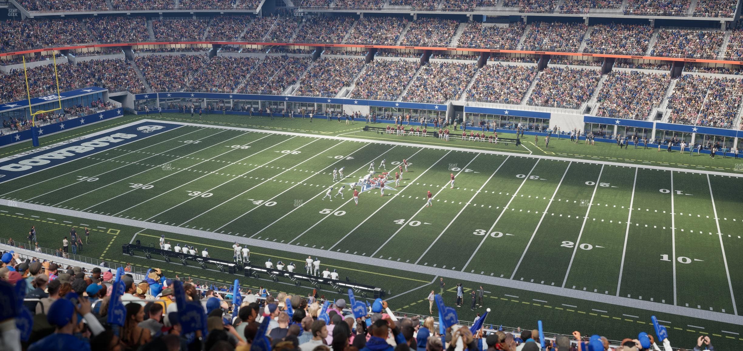 AT&T Stadium - Section C 308 Seat View