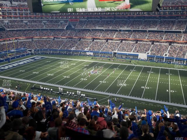 AT&T Stadium - Section C 308 Seat View