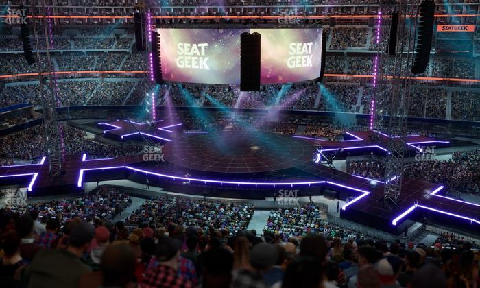 AT&T Stadium - Section C 309 Seat View