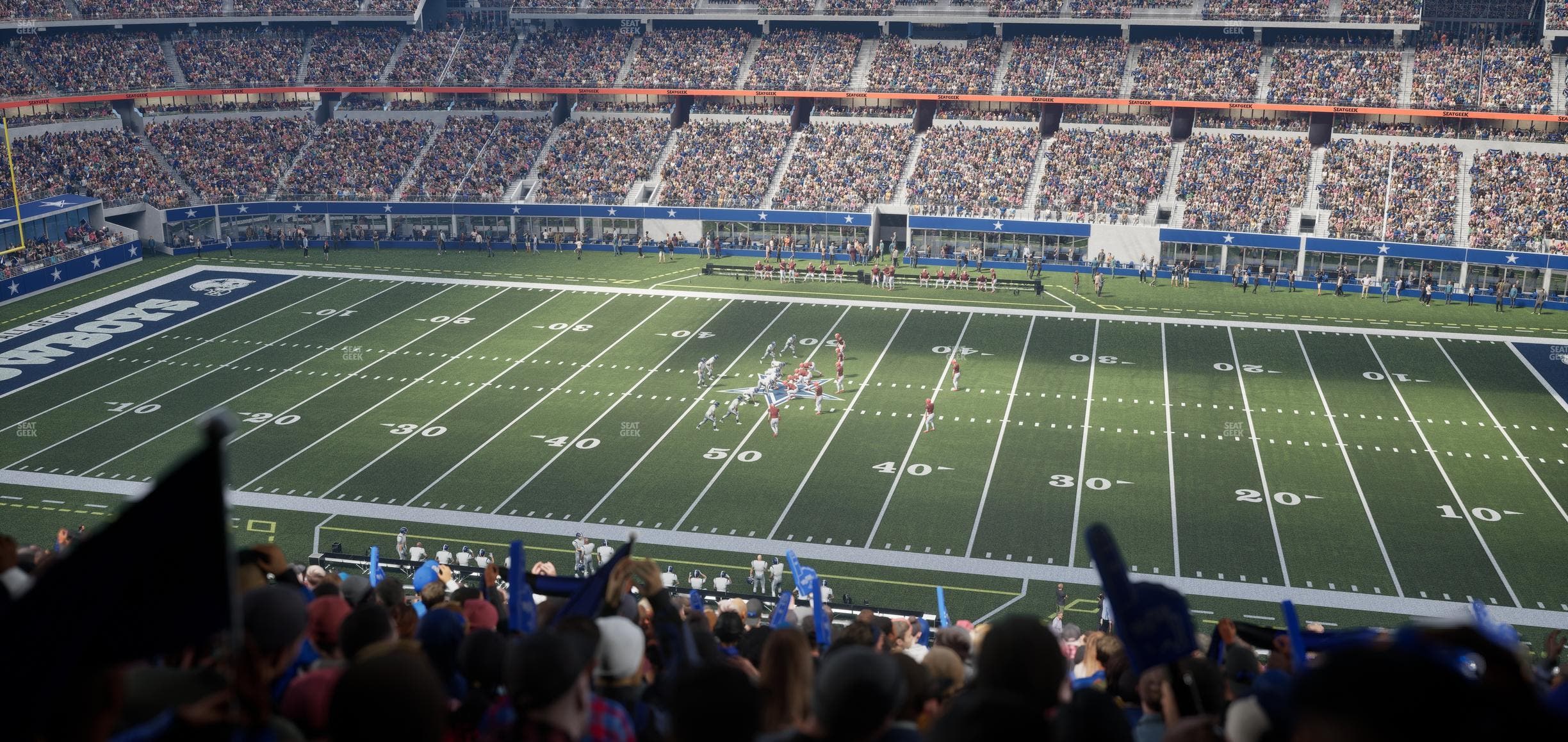 AT&T Stadium - Section C 309 Seat View