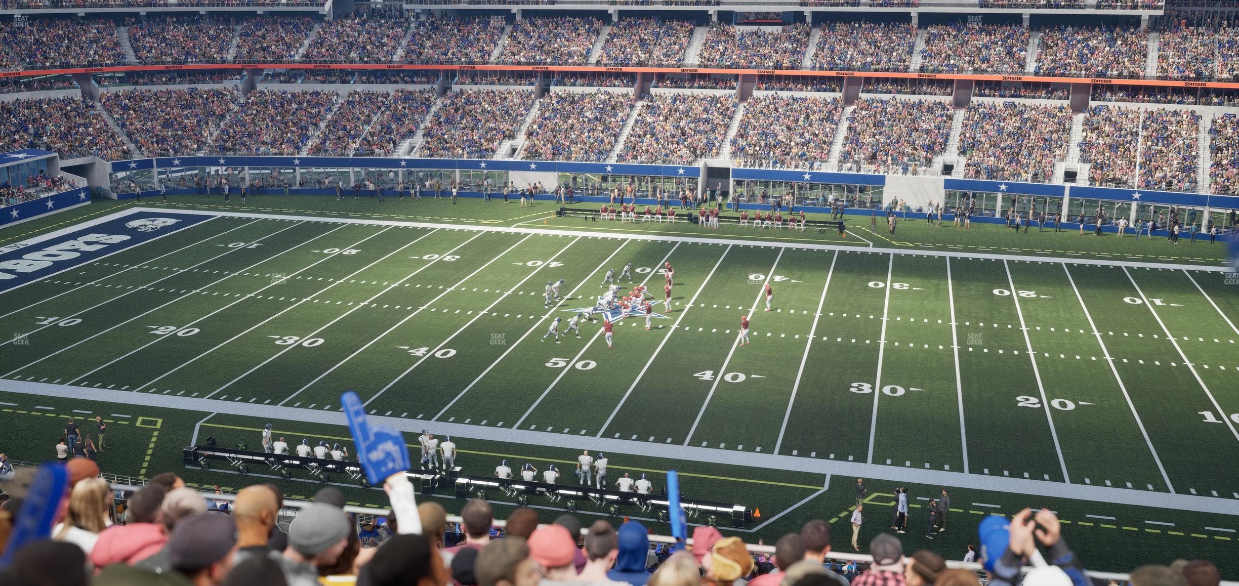 AT&T Stadium - Section C 309 Seat View