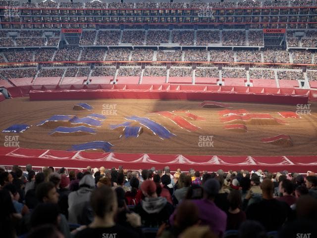 AT&T Stadium - Section C 310 Seat View
