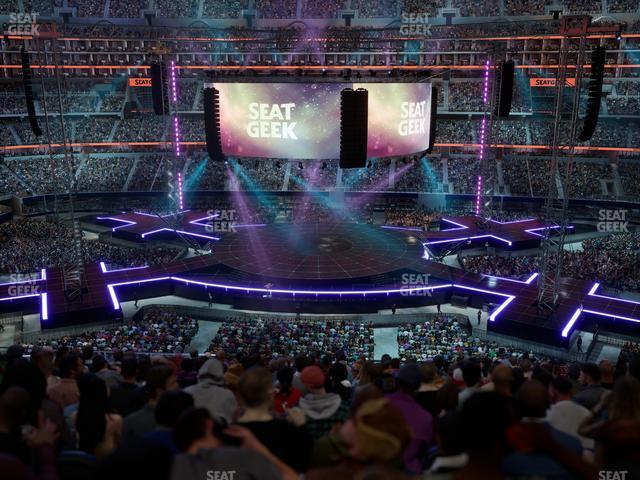 AT&T Stadium - Section C 310 Seat View