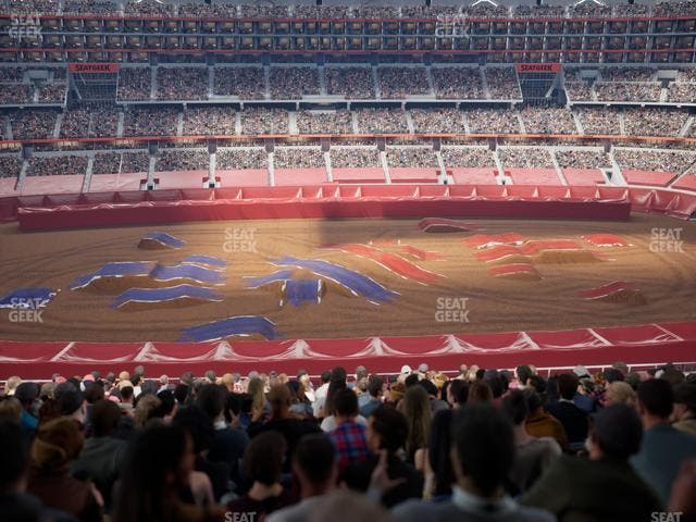 AT&T Stadium - Section C 311 Seat View