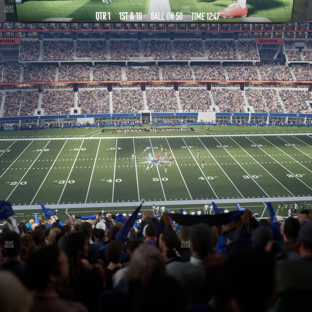 AT&T Stadium - Section C 311 Seat View