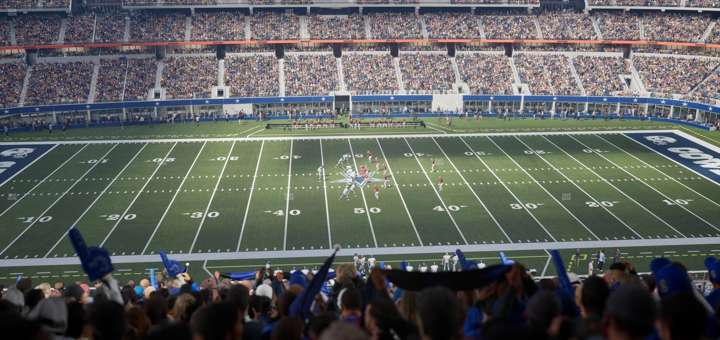 AT&T Stadium - Section C 311 Seat View