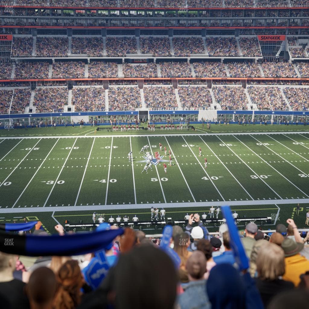 AT&T Stadium - Section C 311 Seat View