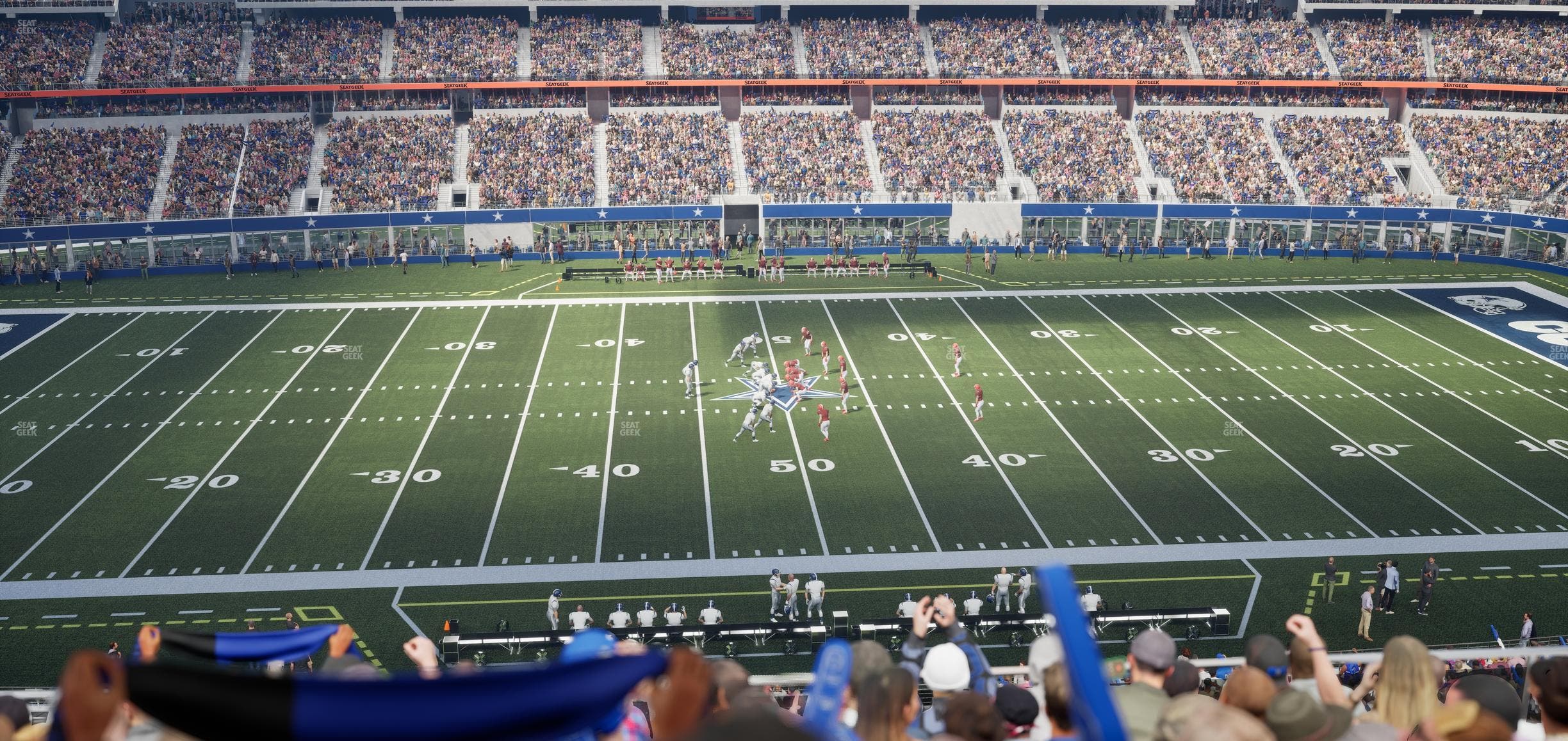 AT&T Stadium - Section C 311 Seat View