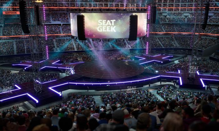 AT&T Stadium - Section C 312 Seat View