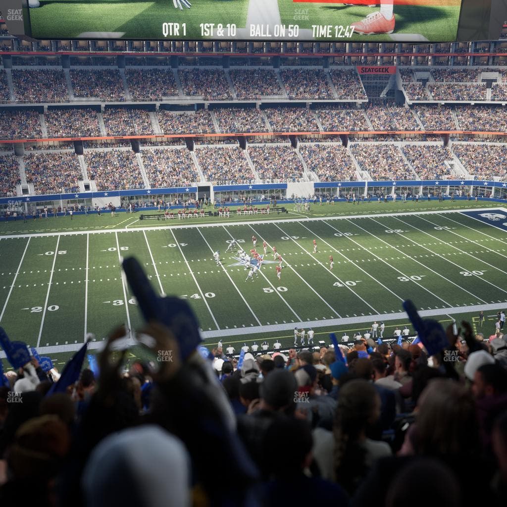 AT&T Stadium - Section C 312 Seat View