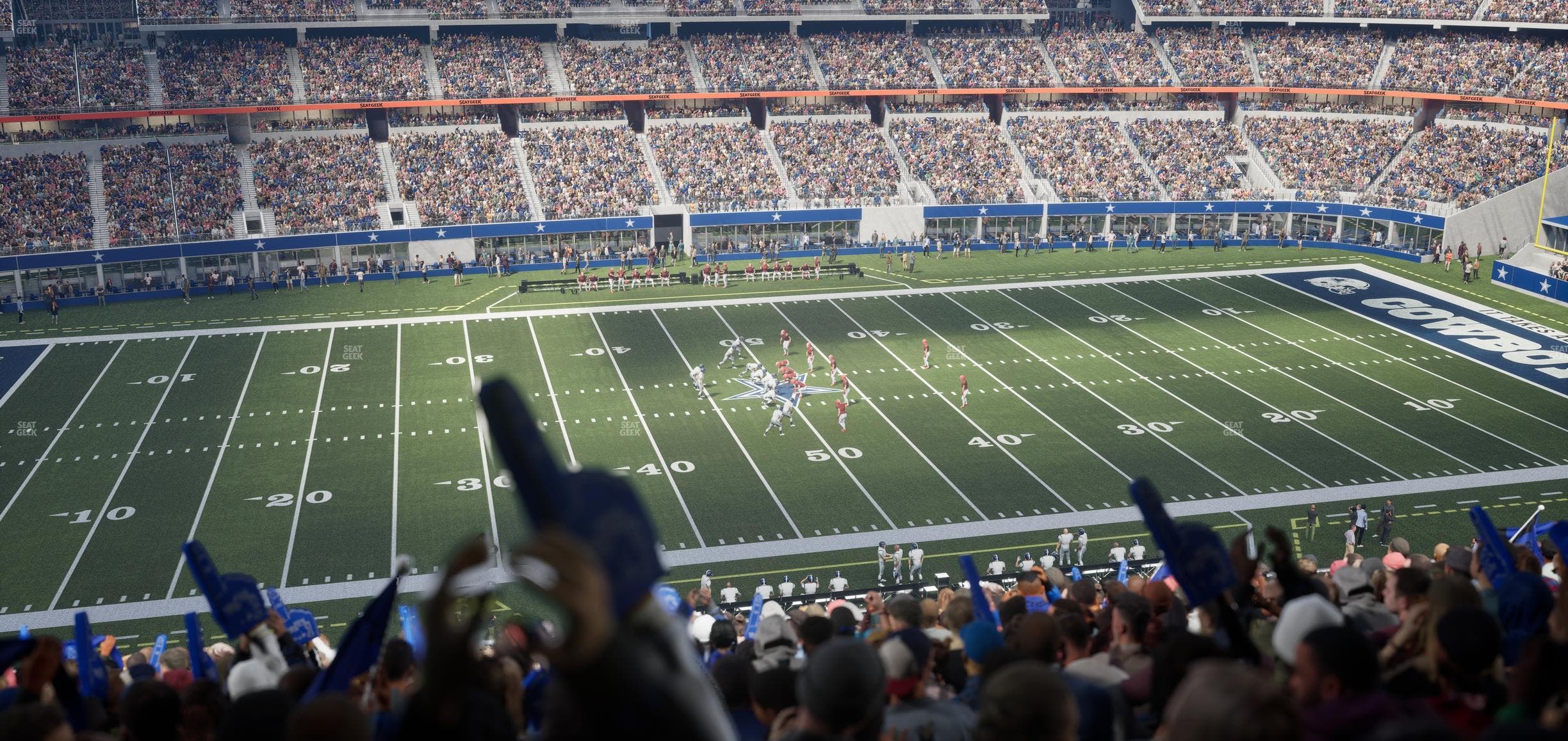 AT&T Stadium - Section C 312 Seat View