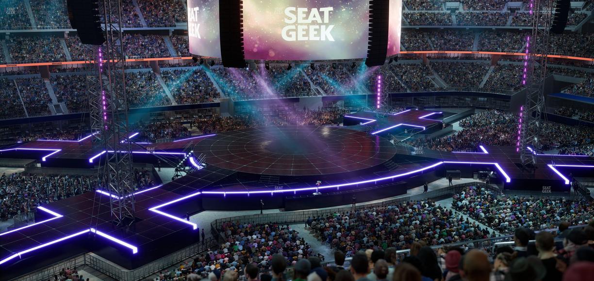 AT&T Stadium - Section C 313 Seat View