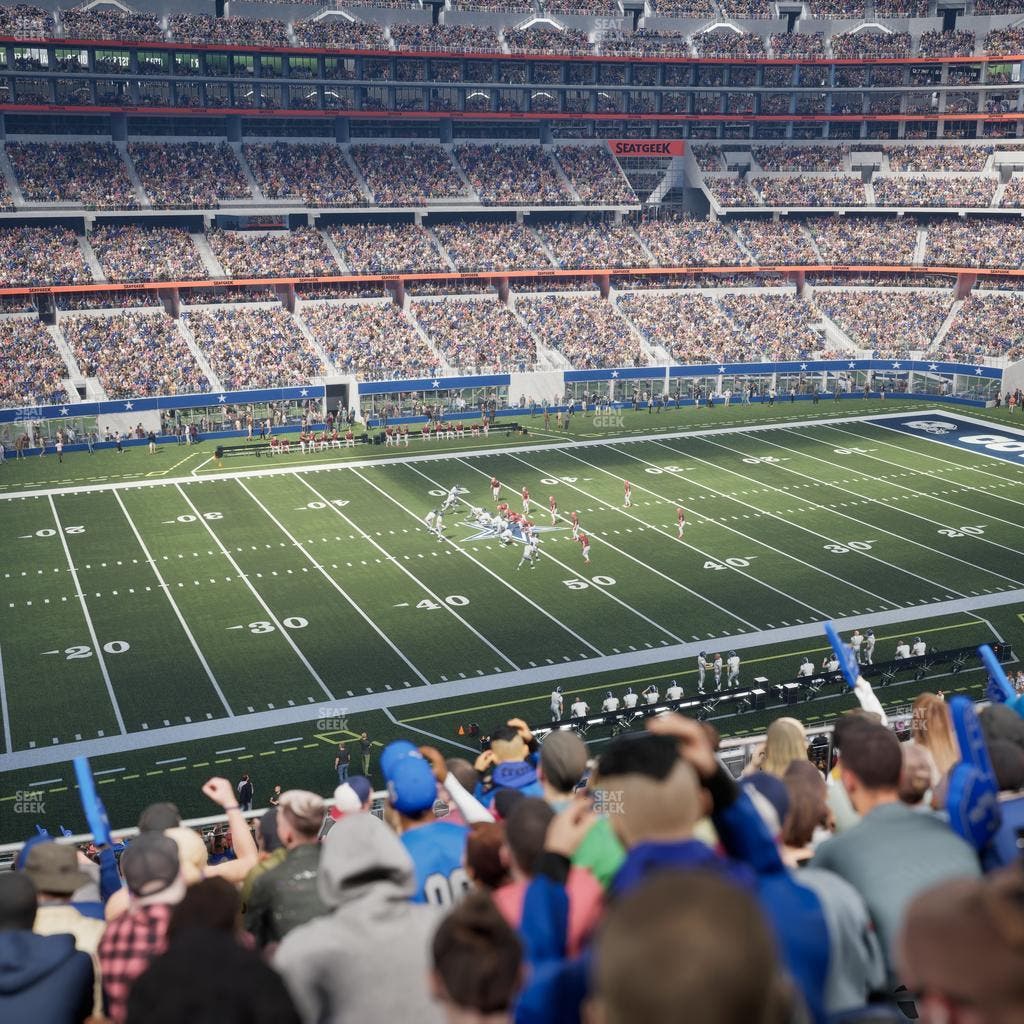 AT&T Stadium - Section C 313 Seat View