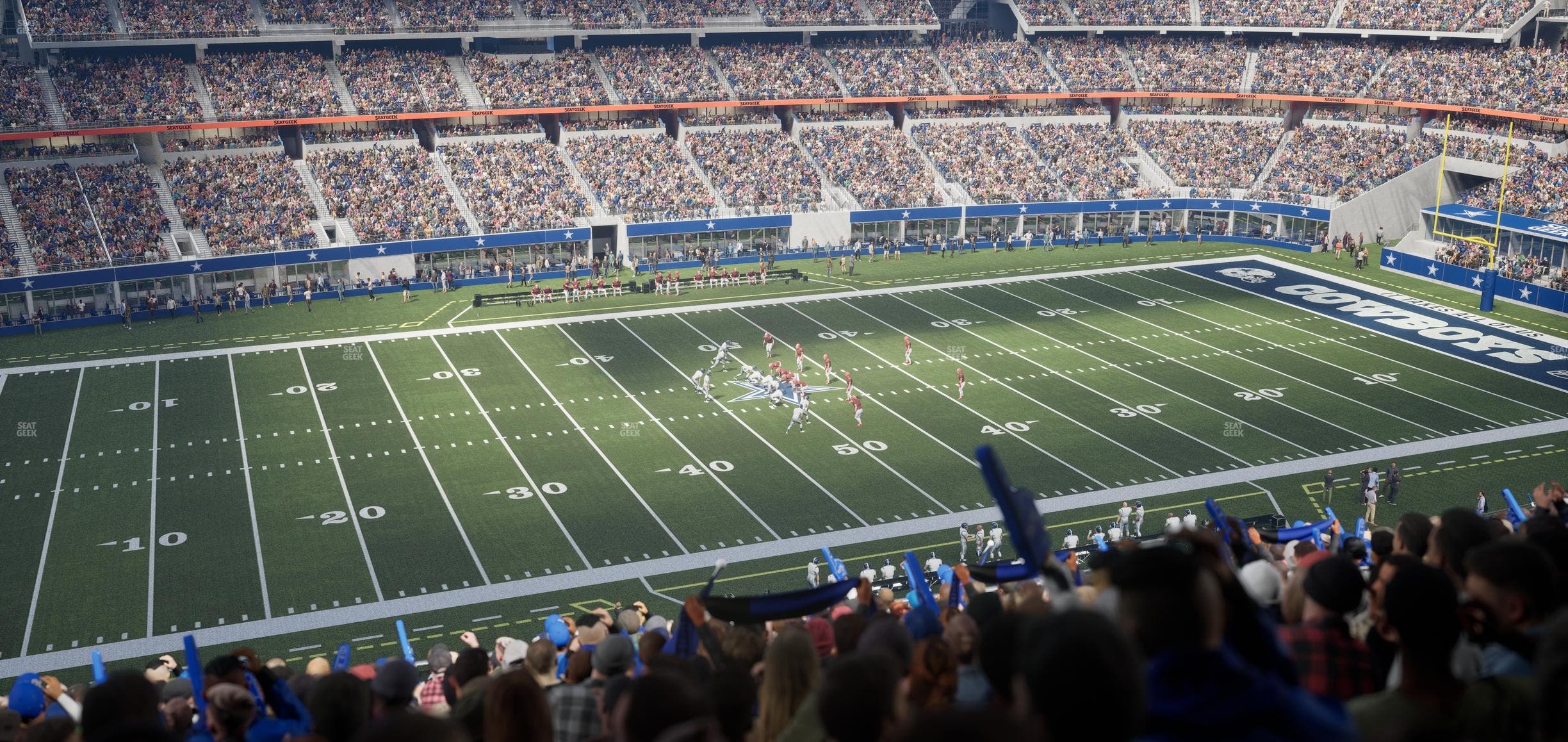 AT&T Stadium - Section C 313 Seat View