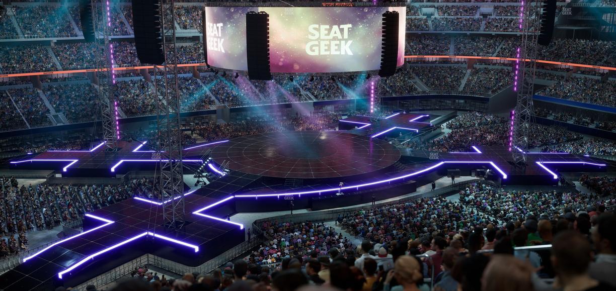 AT&T Stadium - Section C 314 Seat View