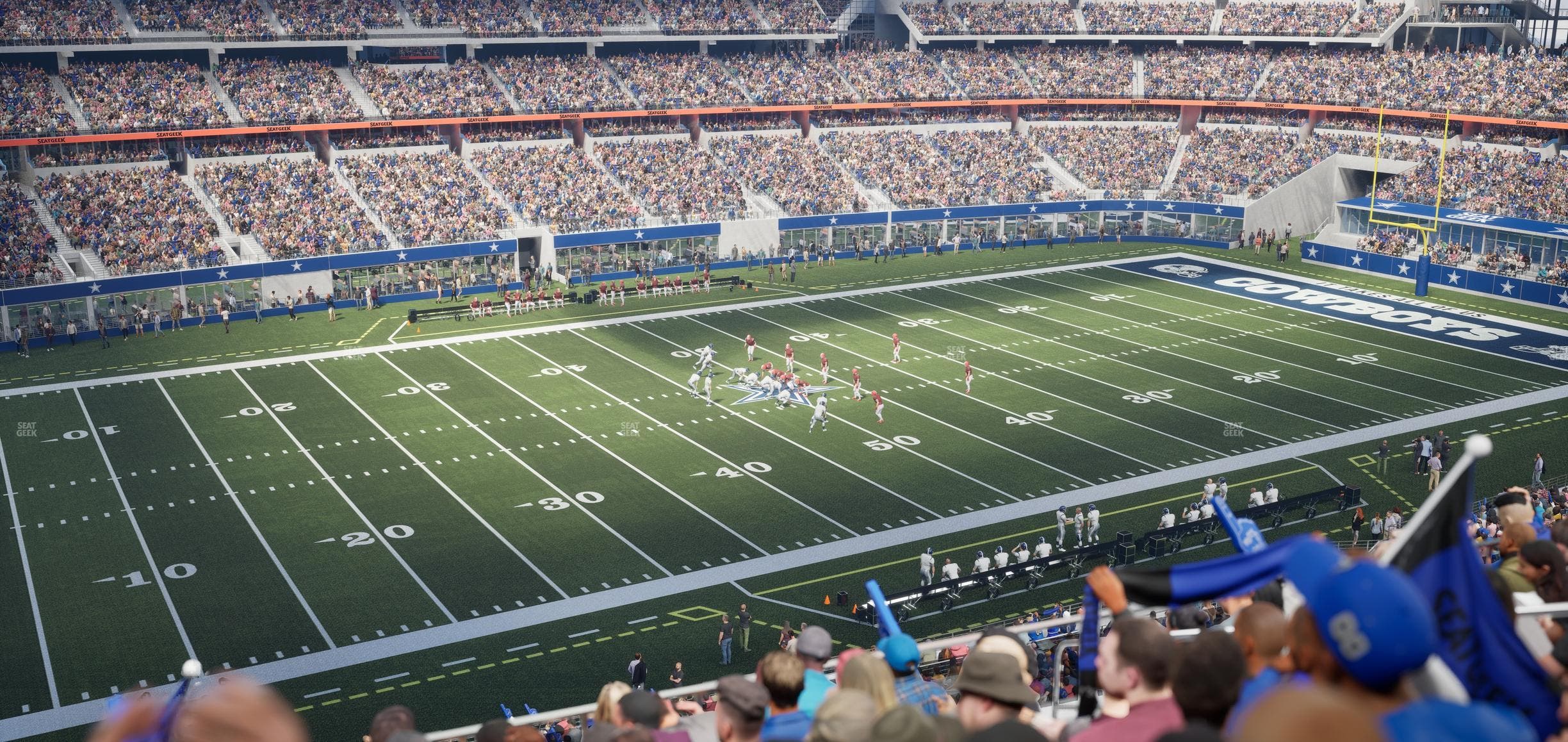 AT&T Stadium - Section C 314 Seat View