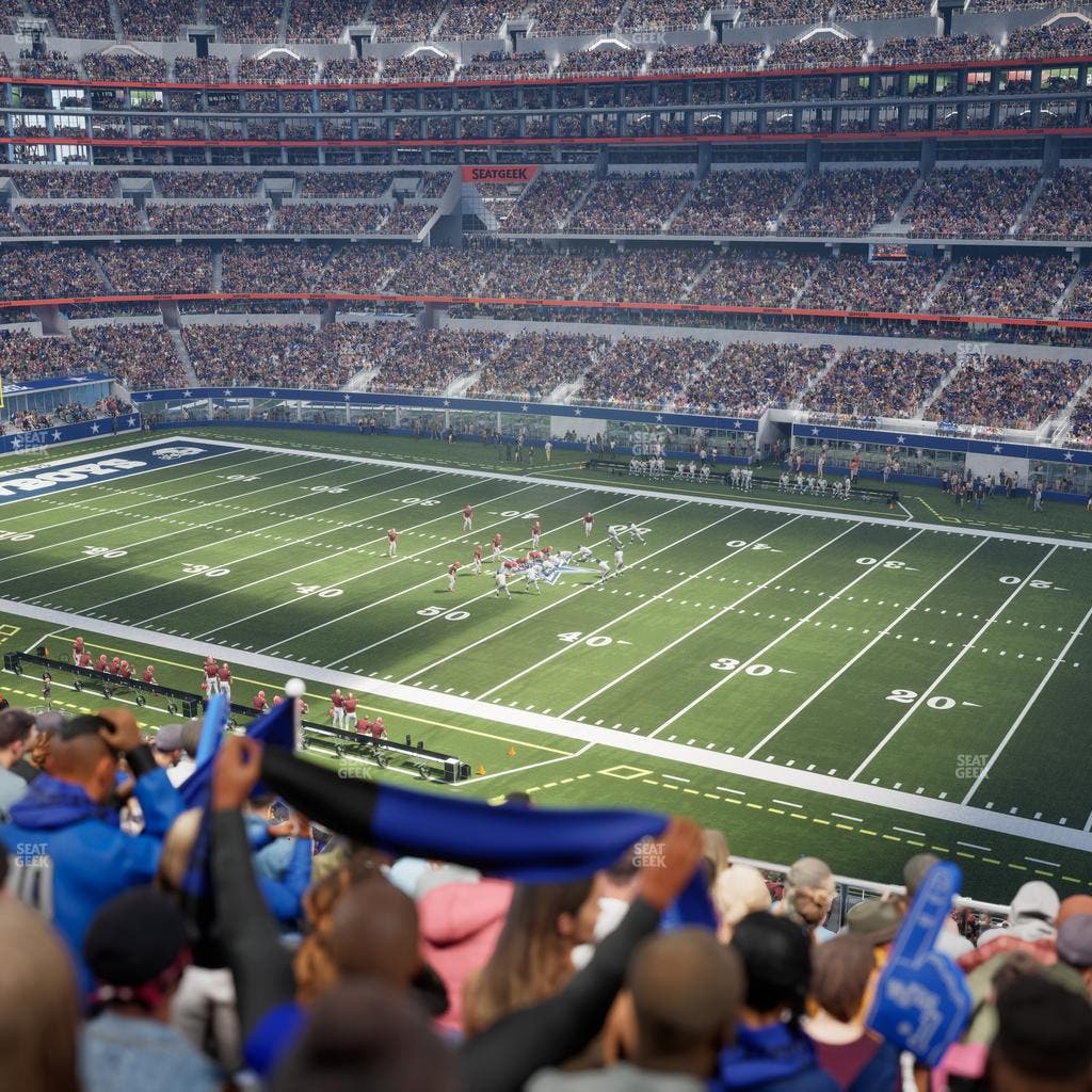 AT&T Stadium - Section C 332 Seat View