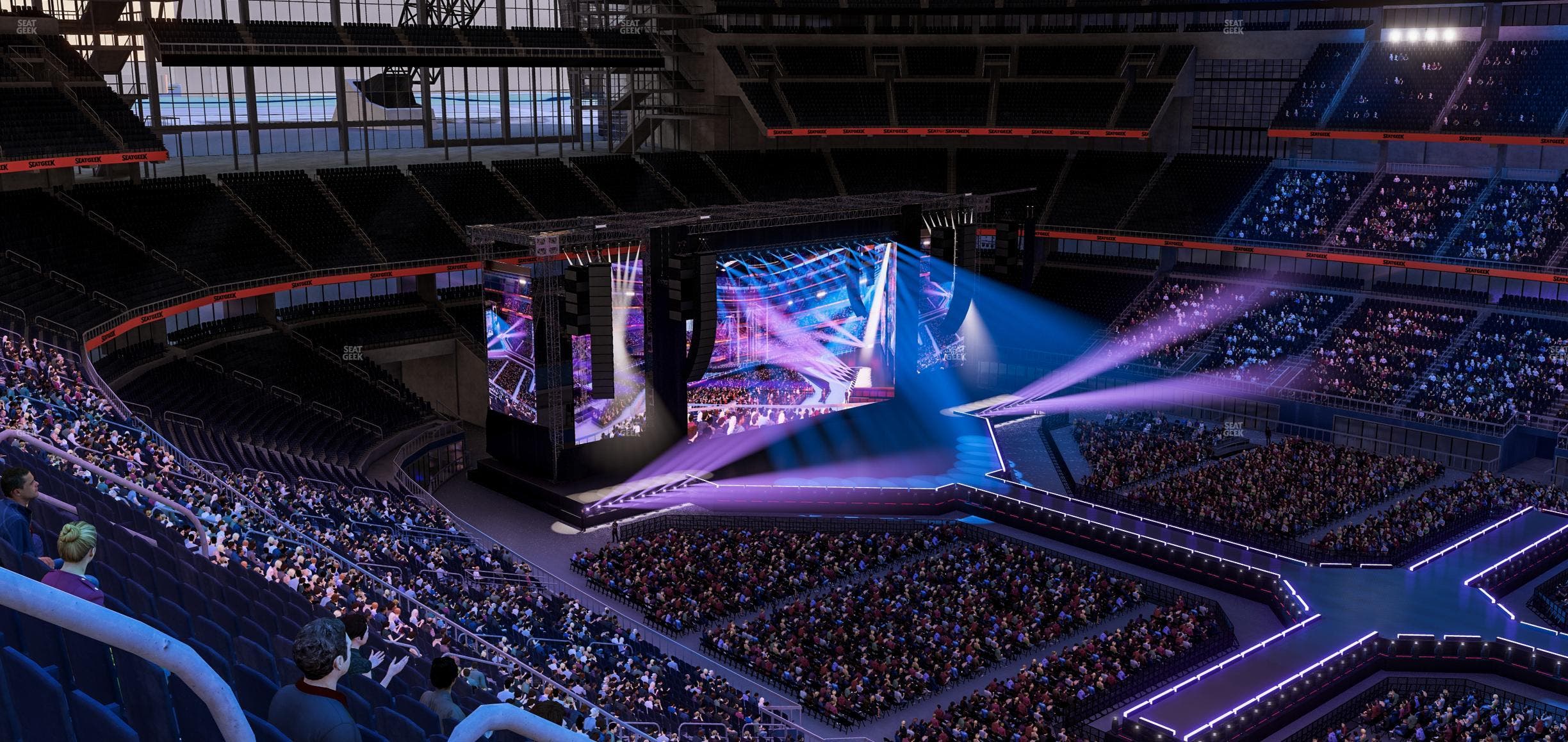 AT&T Stadium - Section C 332 Seat View