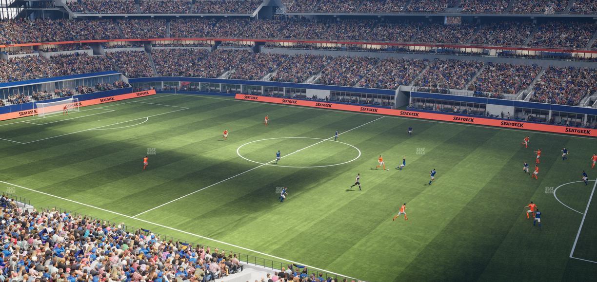 AT&T Stadium - Section C 332 Seat View