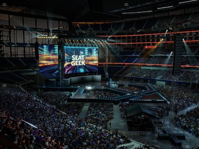 AT&T Stadium - Section C 332 Seat View