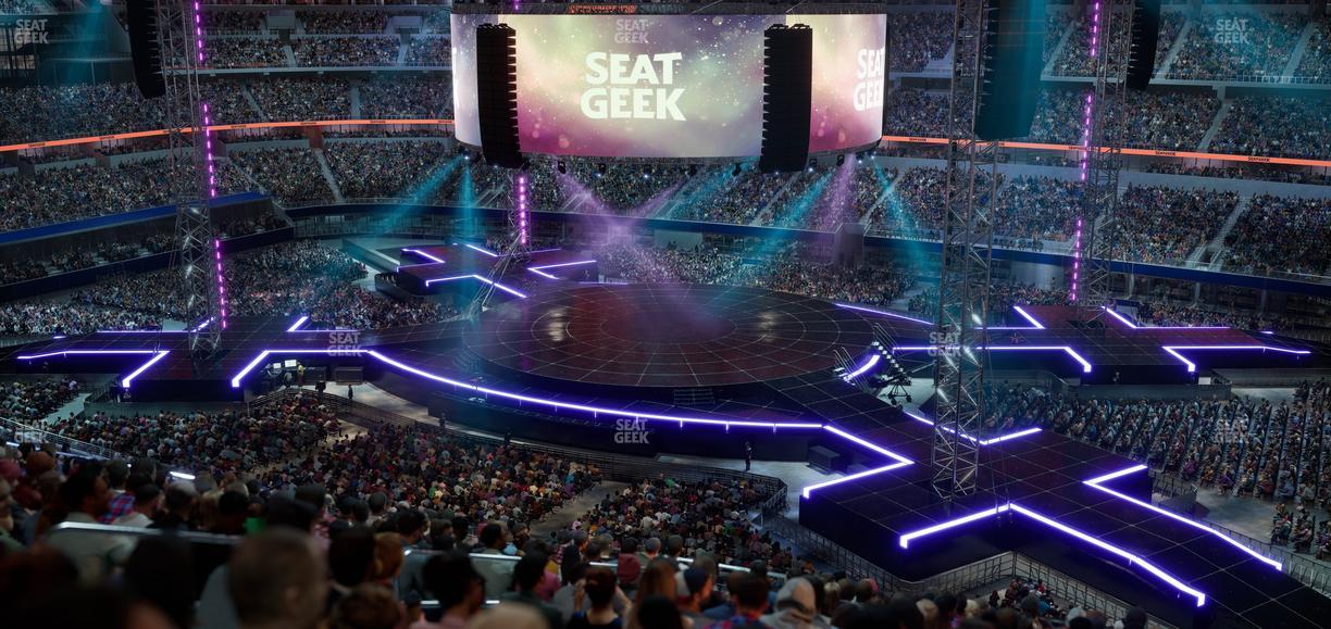 AT&T Stadium - Section C 332 Seat View