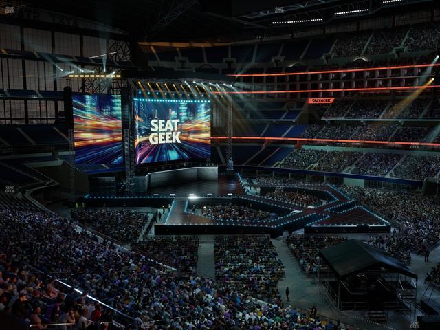 AT&T Stadium - Section C 333 Seat View