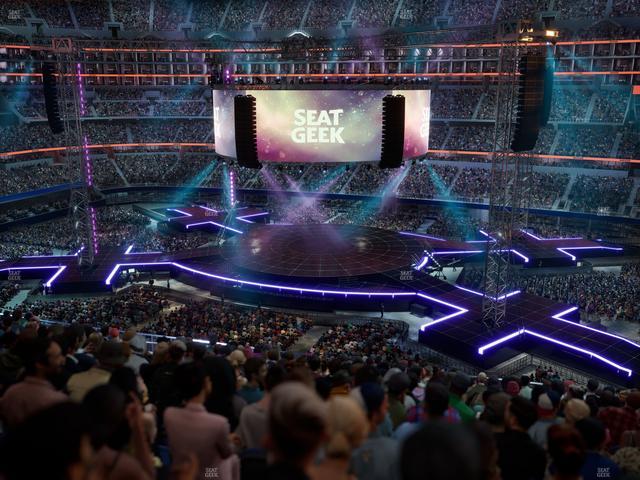 AT&T Stadium - Section C 333 Seat View