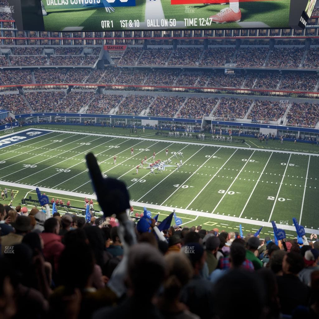 AT&T Stadium - Section C 333 Seat View