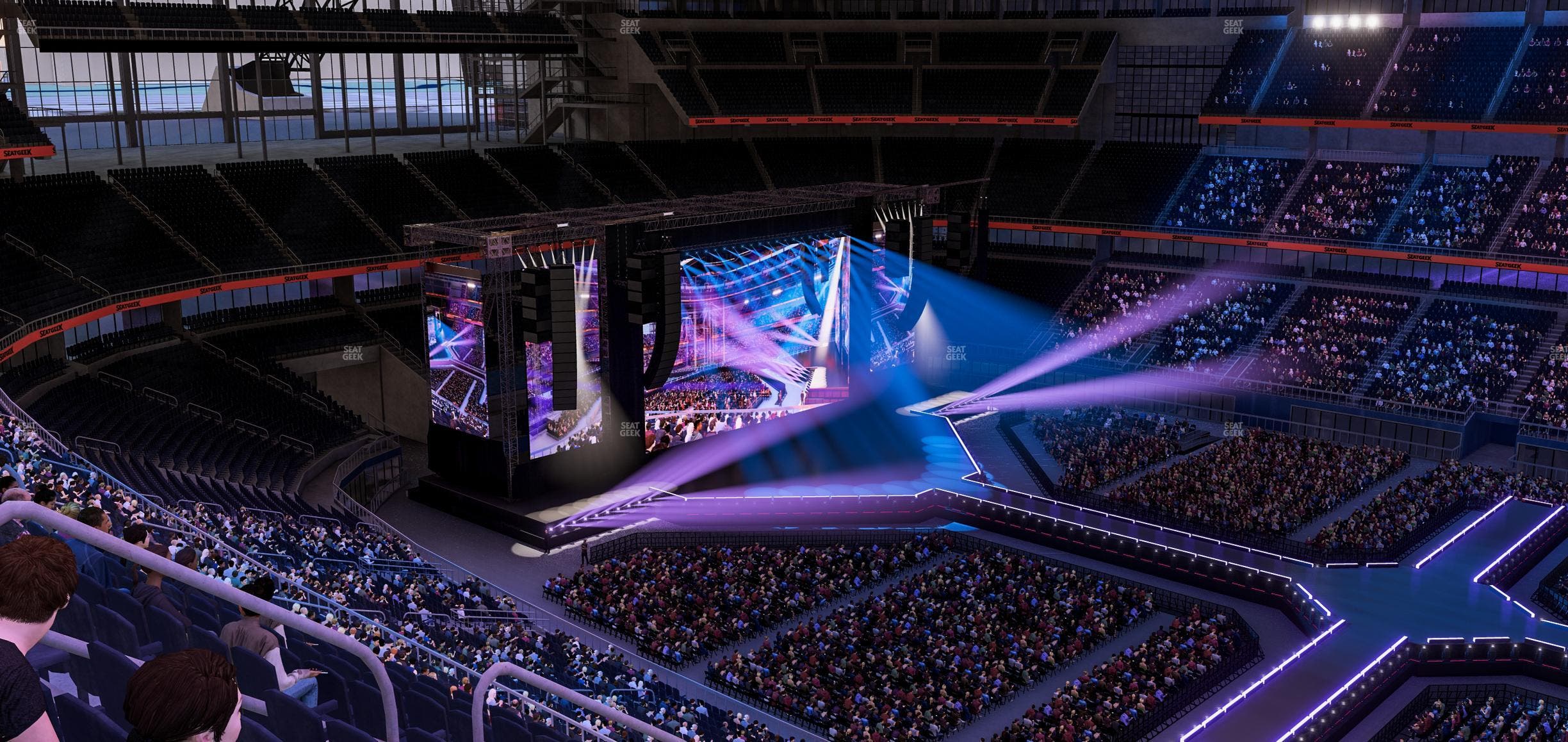 AT&T Stadium - Section C 333 Seat View