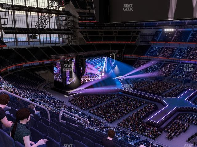 AT&T Stadium - Section C 333 Seat View