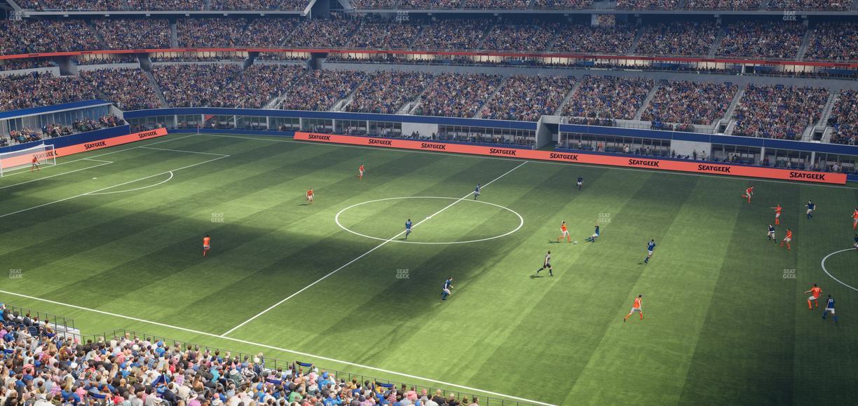 AT&T Stadium - Section C 333 Seat View