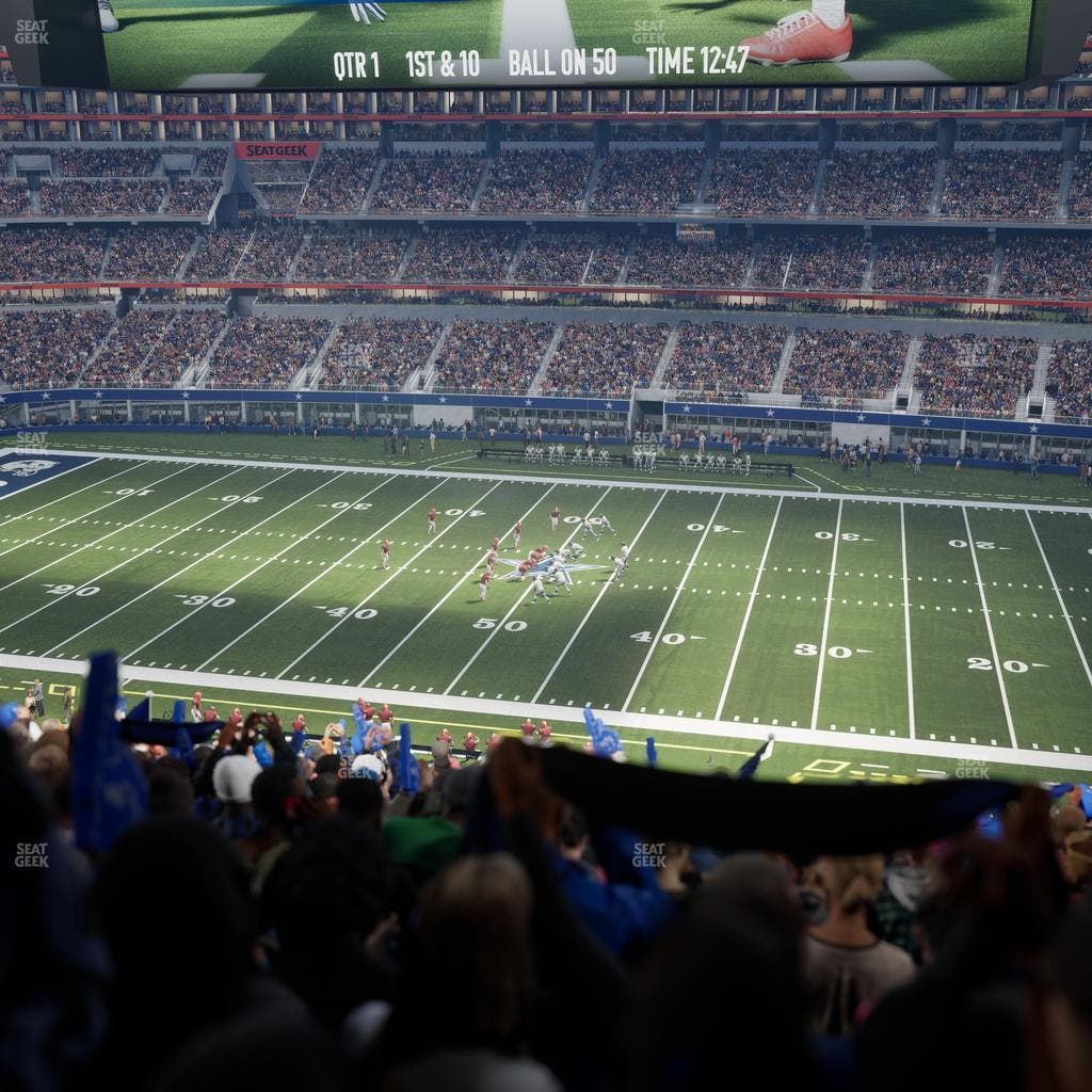 AT&T Stadium - Section C 334 Seat View
