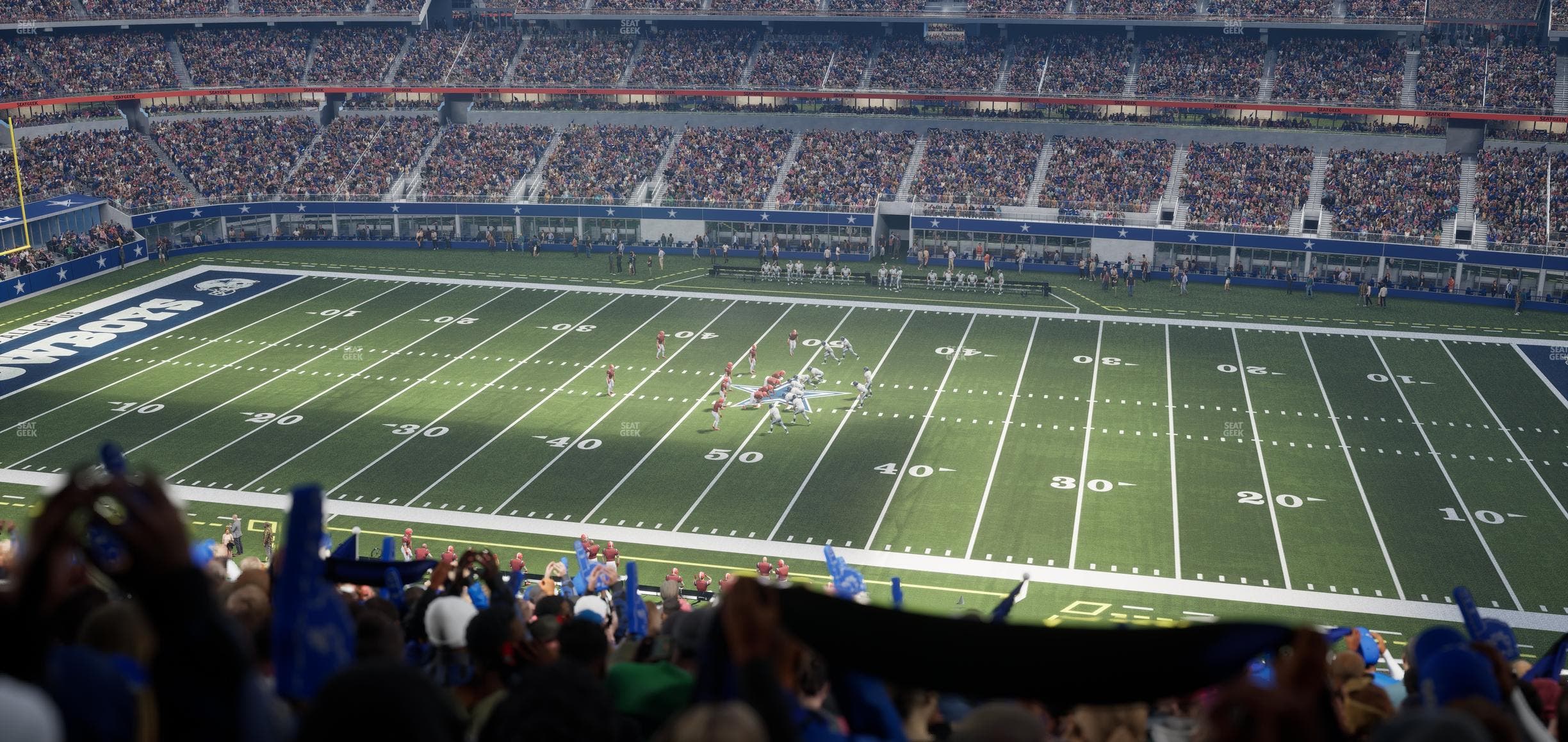 AT&T Stadium - Section C 334 Seat View