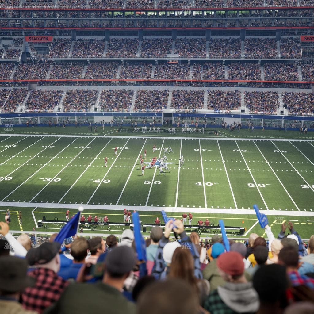 AT&T Stadium - Section C 335 Seat View