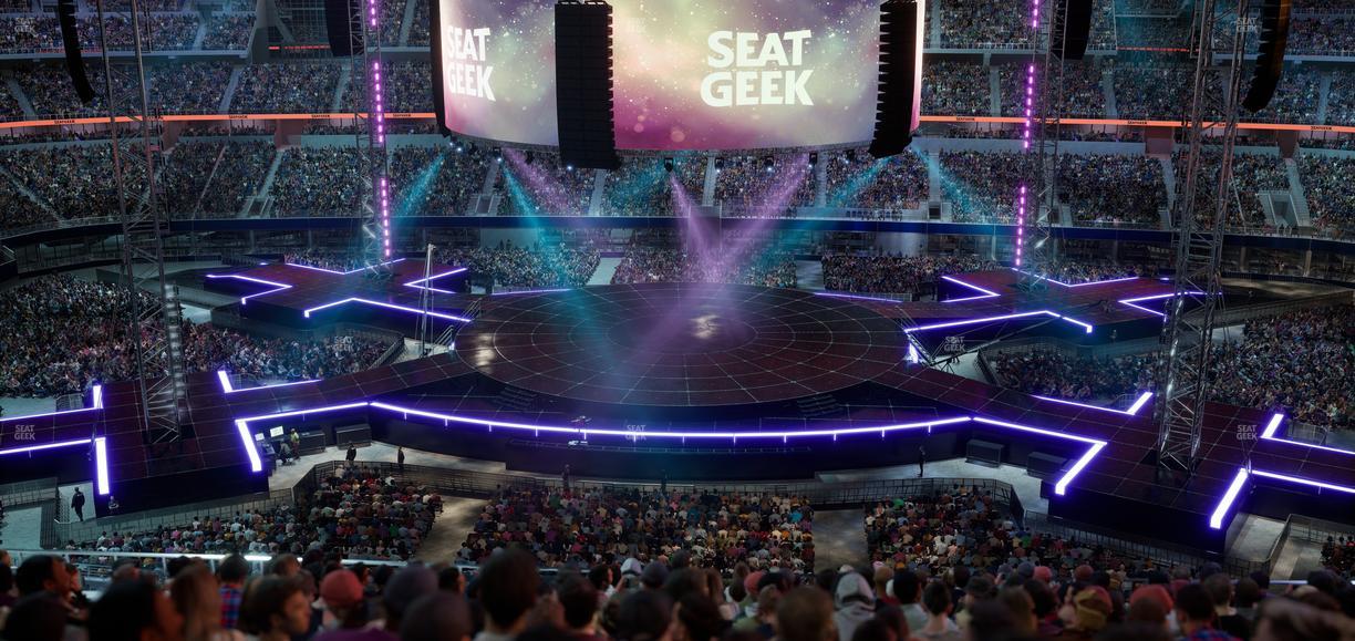 AT&T Stadium - Section C 335 Seat View